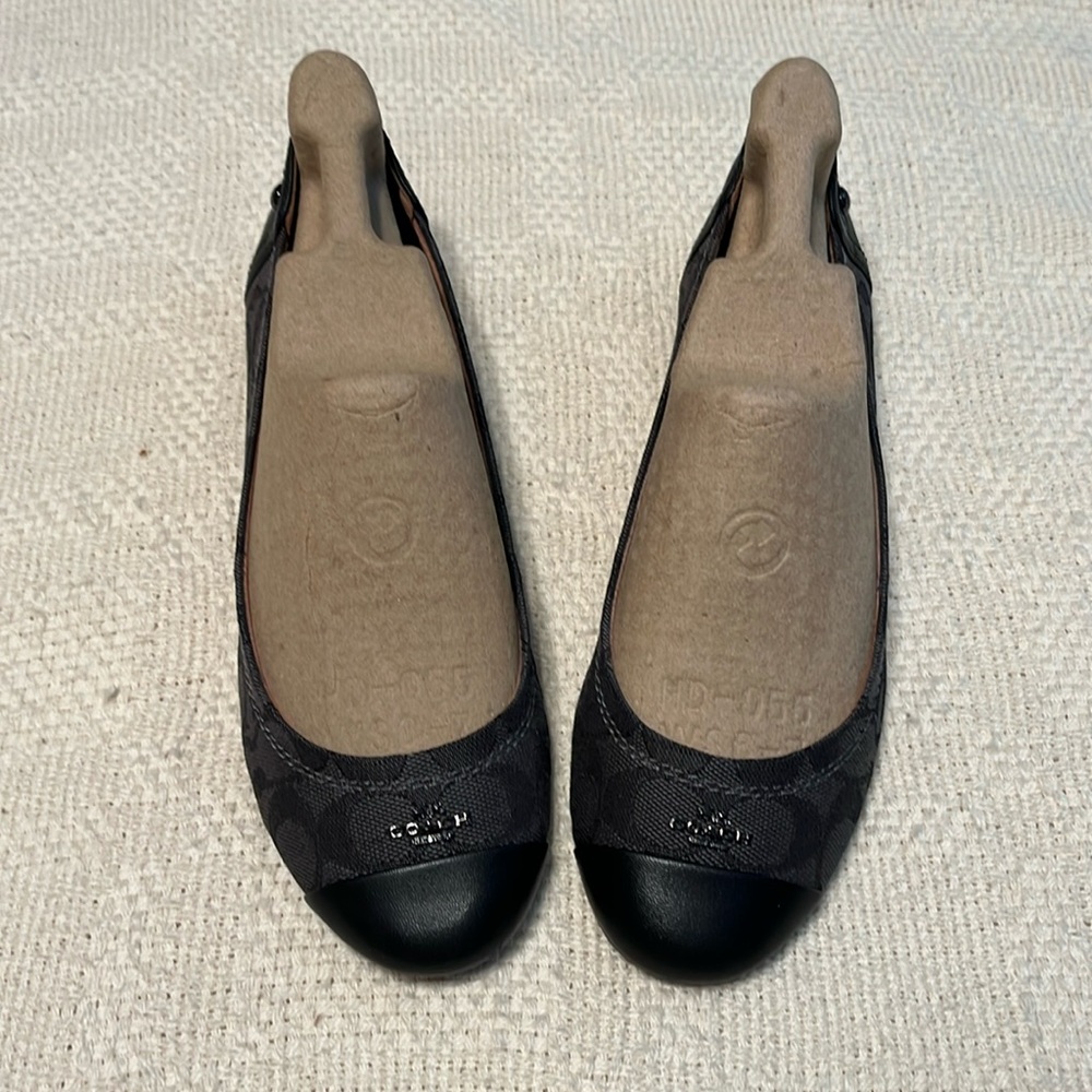 Coach Signature Ballet Flats